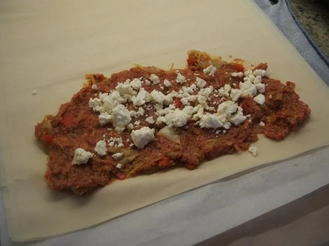 Rezept: Pikantes Backen: Hackfleischstrudel mit Filoteig Bild Nr. 7 Pikantes Backen: Hackfleischstrudel mit Filoteig - Rezept - Bild Nr. 7