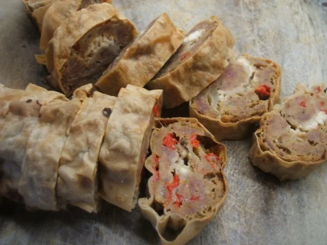 Gemüse: Sahniges Lauchgemüse mit Paprika und dem Rest der Hackrolle - Rezept - Bild Nr. 5