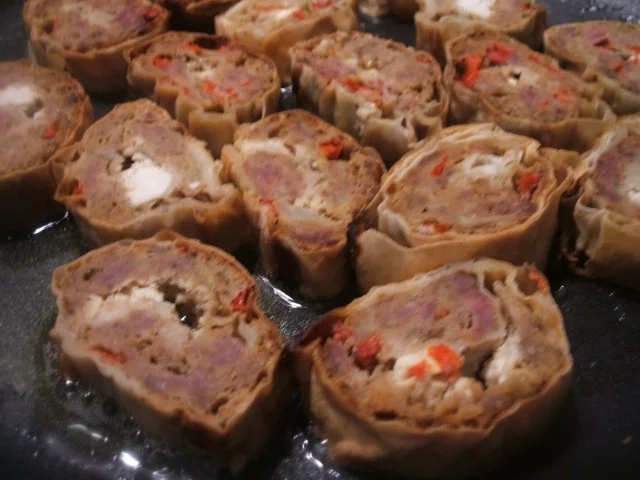 Gemüse: Sahniges Lauchgemüse mit Paprika und dem Rest der Hackrolle - Rezept - Bild Nr. 6