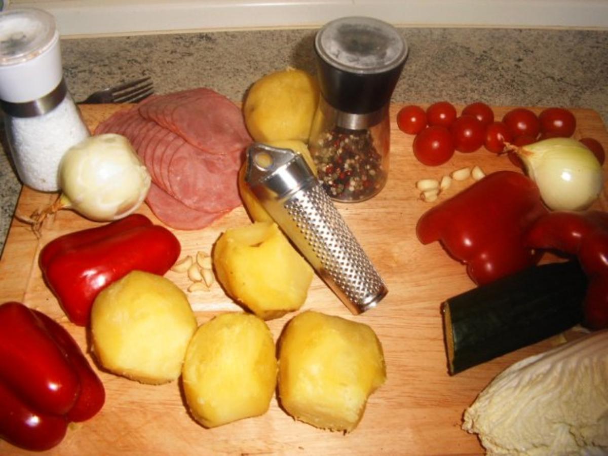 Kartoffel-Putenschinken-Puffer - Rezept - Bild Nr. 2