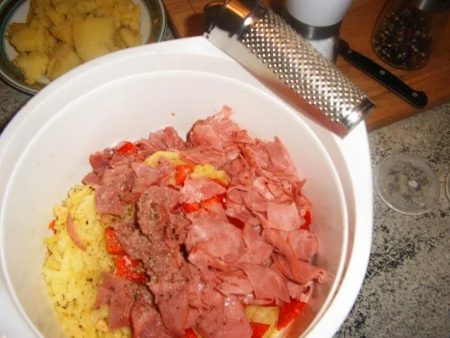 Kartoffel-Putenschinken-Puffer - Rezept - Bild Nr. 4