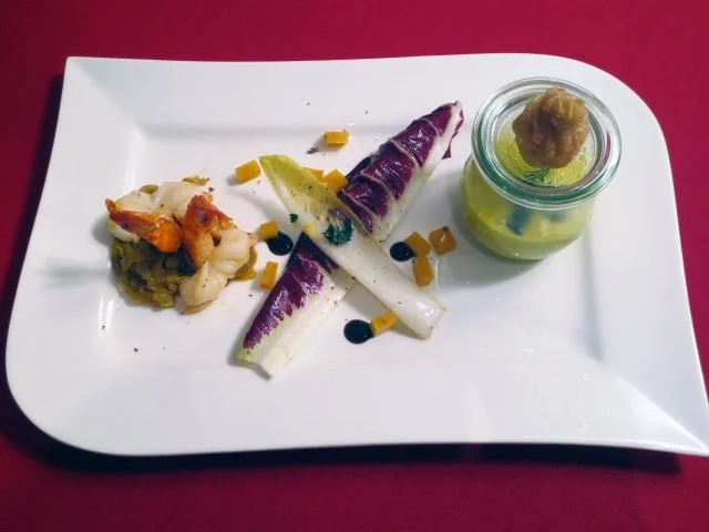 Rezept: Zweierlei von der Garnele Zweierlei von der Garnele - Rezept