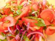 Tomatensalat auf afghanische Art - Rezept