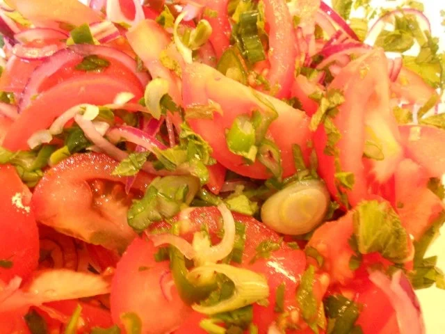 Rezept: Tomatensalat auf afghanische Art Bild Nr. 2 Tomatensalat auf afghanische Art - Rezept - Bild Nr. 2
