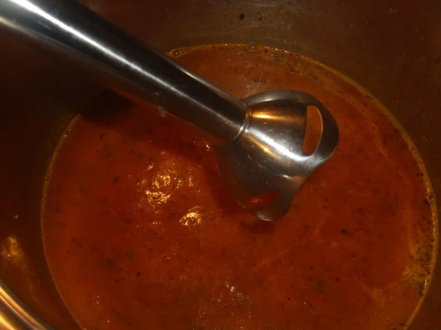 Paprikaschoten gefüllt mit Reis in Tomatensosse - Rezept - Bild Nr. 6