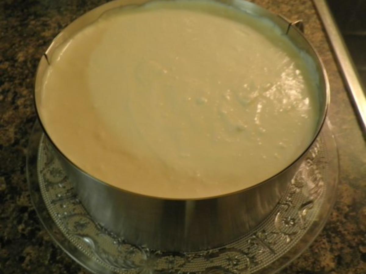 Kleine Kirsch Käsesahne Torte - einfach - von Cookies