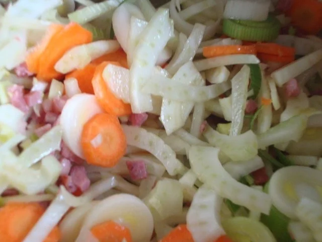 Fenchel-Karotten Süppchen mit crossem Speck - Rezept - Bild Nr. 9