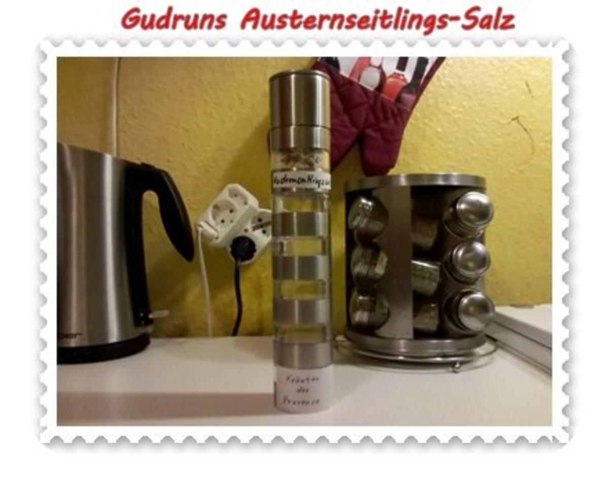 Gewürz: Austernseitlings-Salz - Rezept