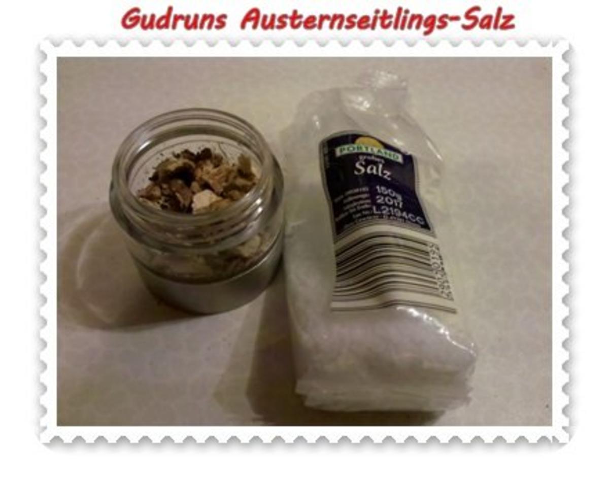 Gewürz: Austernseitlings-Salz - Rezept - Bild Nr. 3
