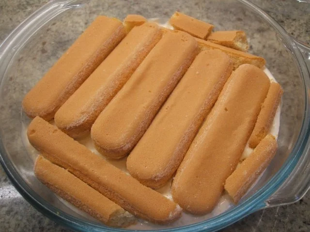 Rezept: Dessert: Schneller Orangenquark auf Löffelbiskuit Bild Nr. 11 Dessert: Schneller Orangenquark auf Löffelbiskuit - Rezept - Bild Nr. 11