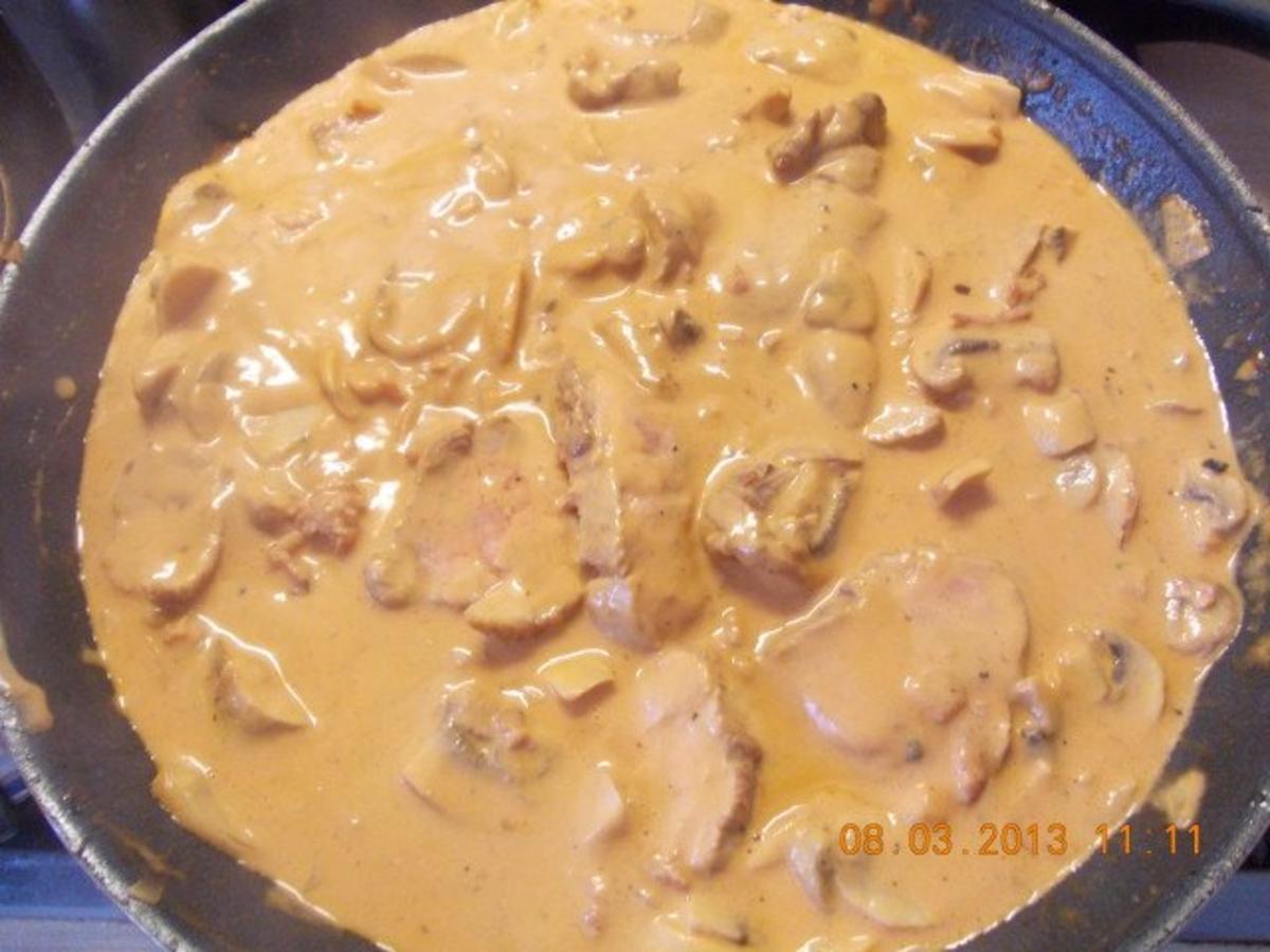 Champignon Filetpfanne - einfach - 133 kcal/100g