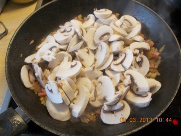 Champignon Filetpfanne - einfach - 133 kcal/100g