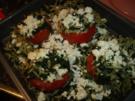 Tomaten mit Kritharaki-Spinatfüllung - Rezept