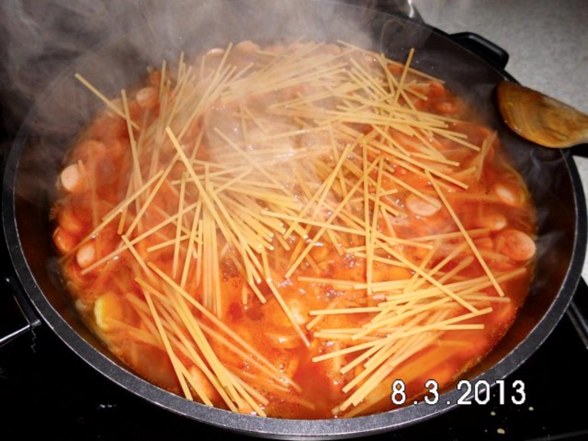 Würstchen-Spaghetti-Topf - Rezept - Bild Nr. 9