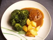 Rezept: Bratklopps mit Brokkoli Bratklopps mit Brokkoli - Rezept