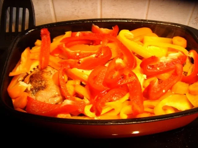 Hähnchen - Paprika - Topf - Rezept - Bild Nr. 2