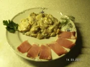 Béchamel-Kartoffeln mit Kräutern - Rezept