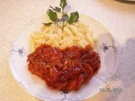 Wurst-Ragout mit Nudeln - Rezept