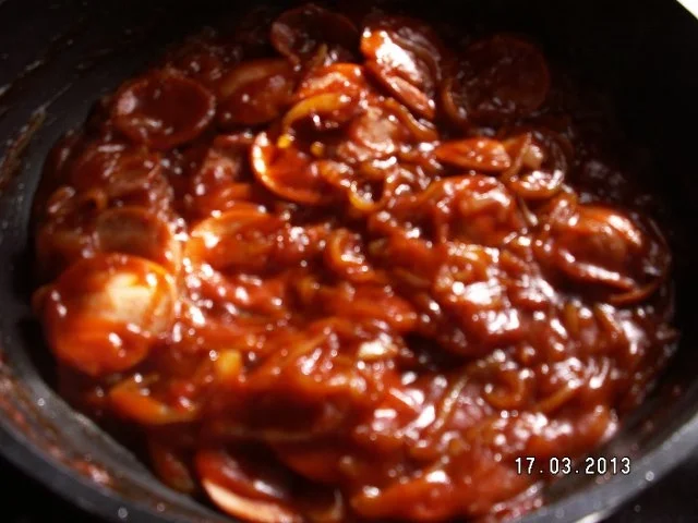 Wurst-Ragout mit Nudeln - Rezept - Bild Nr. 7