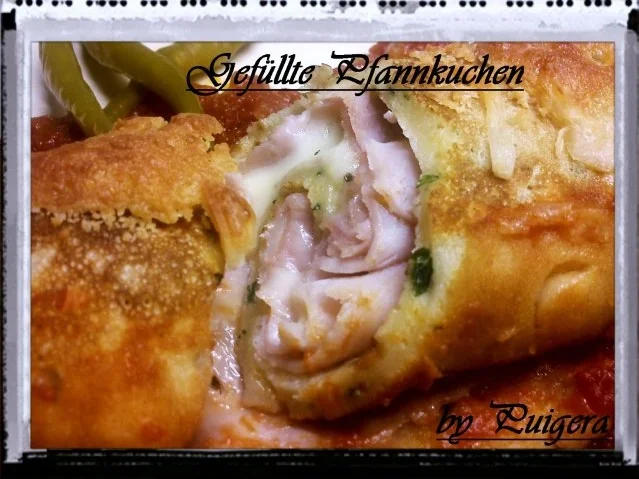 Deftig gefüllte Pfannkuchen - Rezept