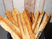 Blätterteigstangen - Rezept