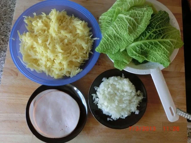 Wirsing-Kartoffelröllchen - Rezept - Bild Nr. 2