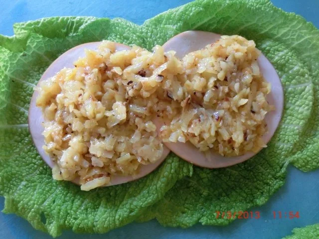 Wirsing-Kartoffelröllchen - Rezept - Bild Nr. 4