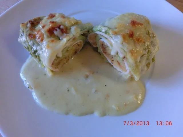 Wirsing-Kartoffelröllchen - Rezept