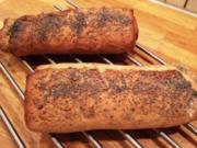 Mohnbrot gerollt - Rezept