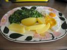Beilage : Lauch-Spinat - Rezept