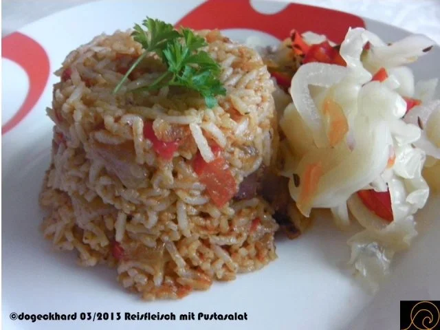 Schnelles Reisfleisch - Rezept