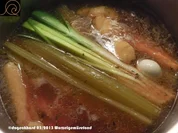 Dansk Rodfrugt Fond, dänischer Wurzelgemüse Fond - Rezept