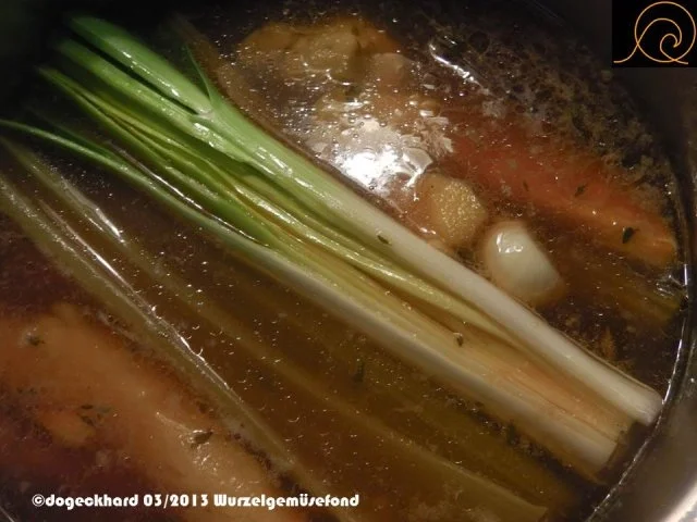 Dansk Rodfrugt Fond, dänischer Wurzelgemüse Fond - Rezept - Bild Nr. 4