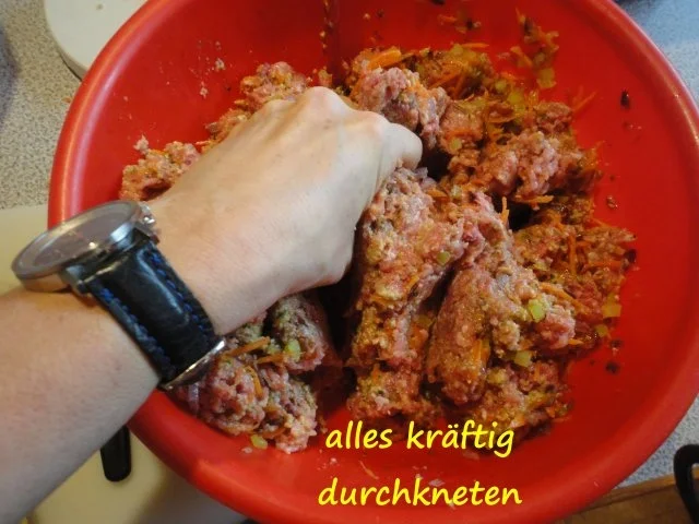 Rezept: Faschierter Gemüse Hackbraten Bild Nr. 9 Faschierter Gemüse Hackbraten - Rezept - Bild Nr. 9