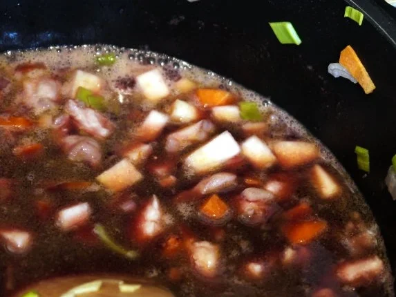 Spaghetti mit Kaninchen-Ragout - Rezept - Bild Nr. 9