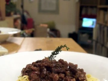 Spaghetti mit Kaninchen-Ragout - Rezept - Bild Nr. 13