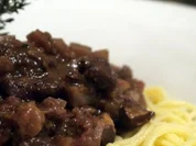 Spaghetti mit Kaninchen-Ragout - Rezept