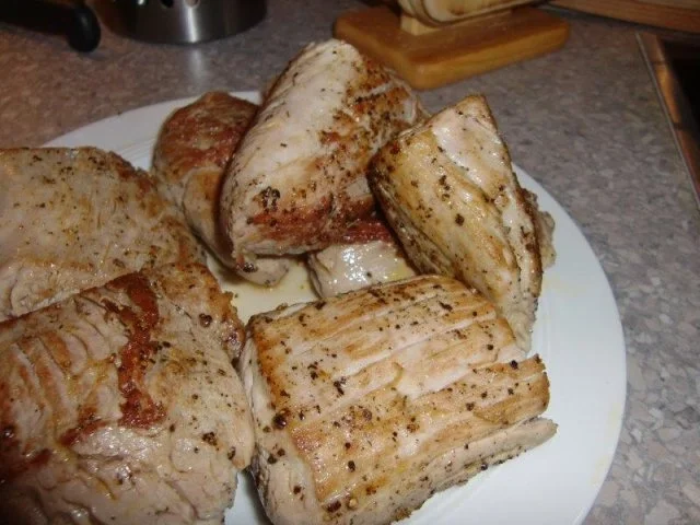 Schweinefilet auf einen Rahm-Weißkohlkraut à la Heiko - Rezept - Bild Nr. 7