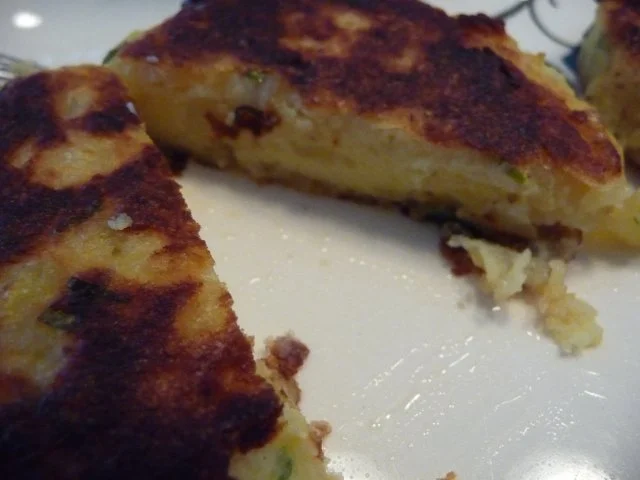 Rezept: Unter 30 Minuten : Kartoffelküchle mit Salat Bild Nr. 3 Unter 30 Minuten : Kartoffelküchle mit Salat - Rezept - Bild Nr. 3