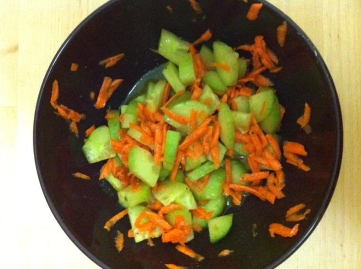 Gurken-Karottensalat - Rezept mit Bild - kochbar.de