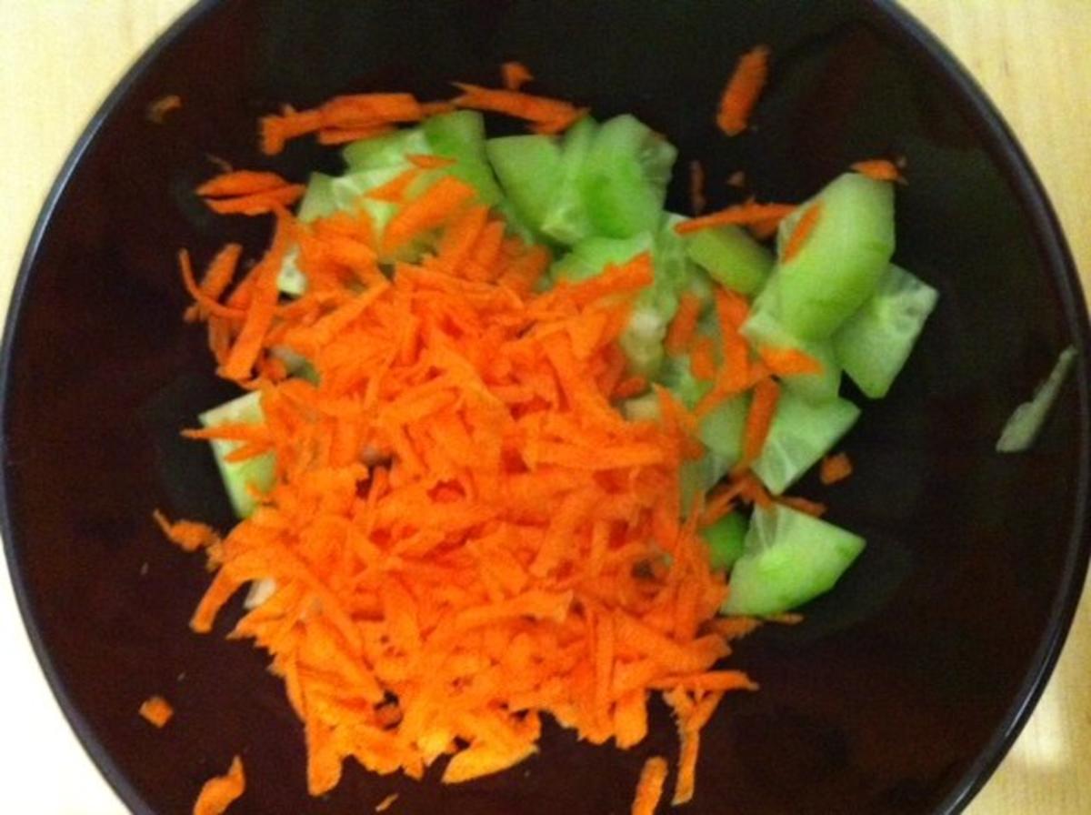 Gurken-Karottensalat - Rezept - Bild Nr. 2