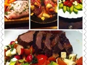 Ente in Honig -Orange an sommerlichen Salat - Rezept