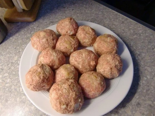 Überbackende Frikadellen mit Champignons à la Heiko - Rezept - Bild Nr. 3