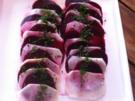 Rote Beete Kohlrabi Carpaccio - Rezept