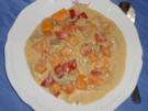 Pfannengericht - Süsskartoffelpfanne "Jäger Art" - Rezept