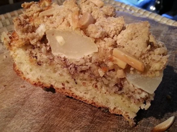 Birnen Streuselkuchen - Rezept