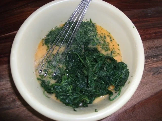 Spaghetti-Spinat-Omlett - Rezept - Bild Nr. 4