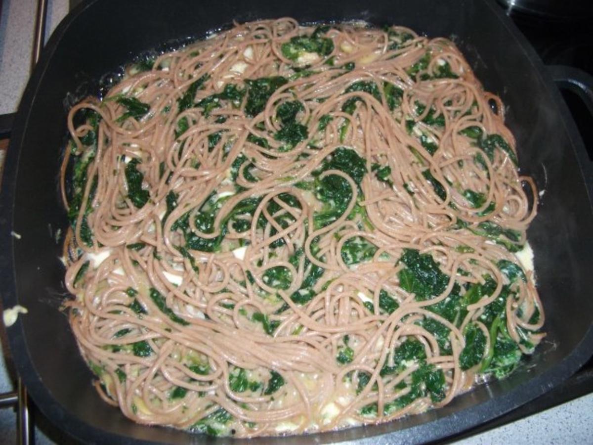Spaghetti-Spinat-Omlett - Rezept - Bild Nr. 8