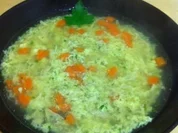 Rezept: Hรผhnersuppe mit Hirse Hรผhnersuppe mit Hirse - Rezept