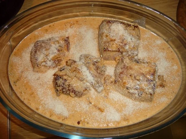 Rezept: Überbackenes Schweinefilet Bild Nr. 4 Überbackenes Schweinefilet - Rezept - Bild Nr. 4